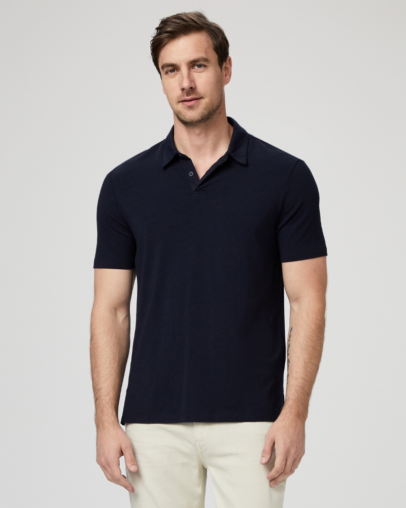 Burke Polo Shirt - Deep Anchor